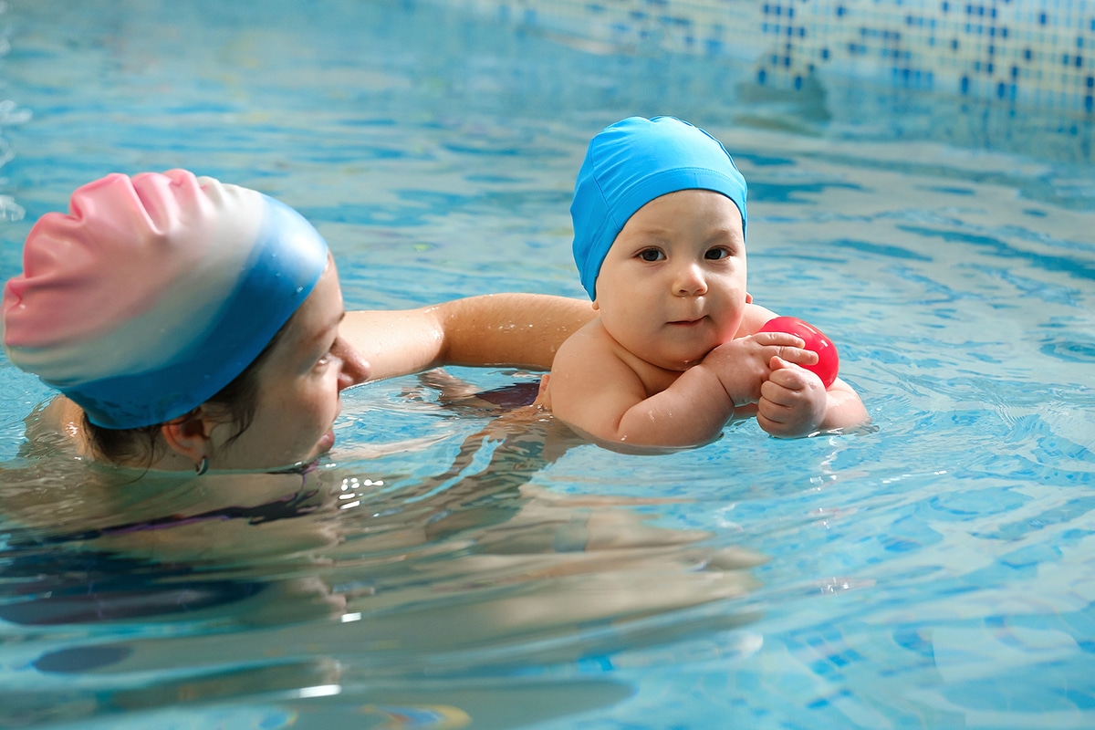 Infant Swimming Lessons at the JCC Indianapolis