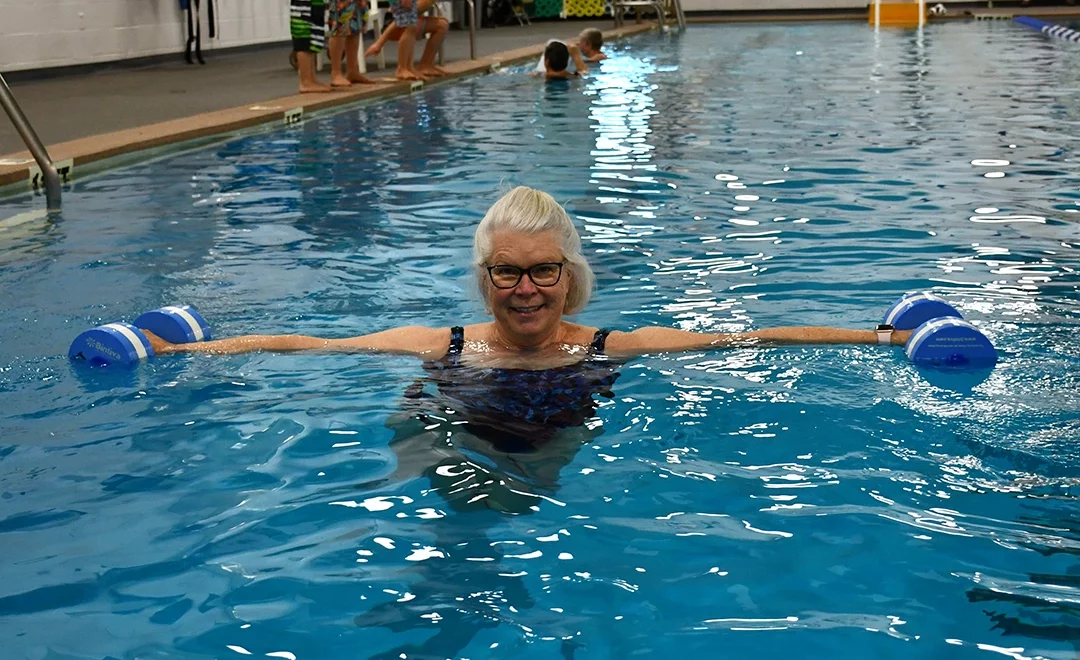Deep Water HIIT Classes at the JCC Indianapolis