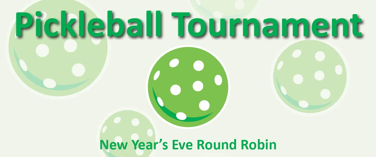 New Year's Eve Round Robin Pickleball Clinic+Tournament » JCC Indianapolis
